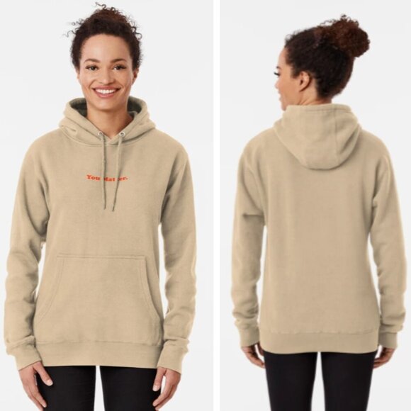 Demetrius Harmon You Matter Fleece Pullover Hoodie 35024 - Picture 1 of 16